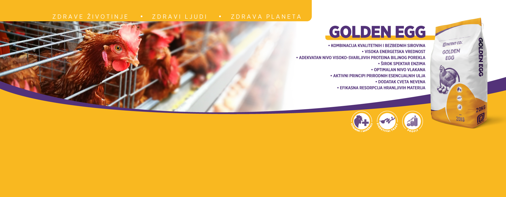 Potpuna smeša za koke nosilje